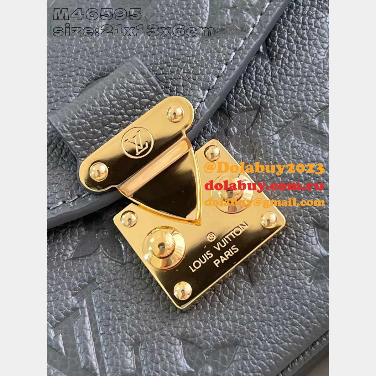 Replica Louis Vuitton Pochette Métis East West M46595 Perfect Bag