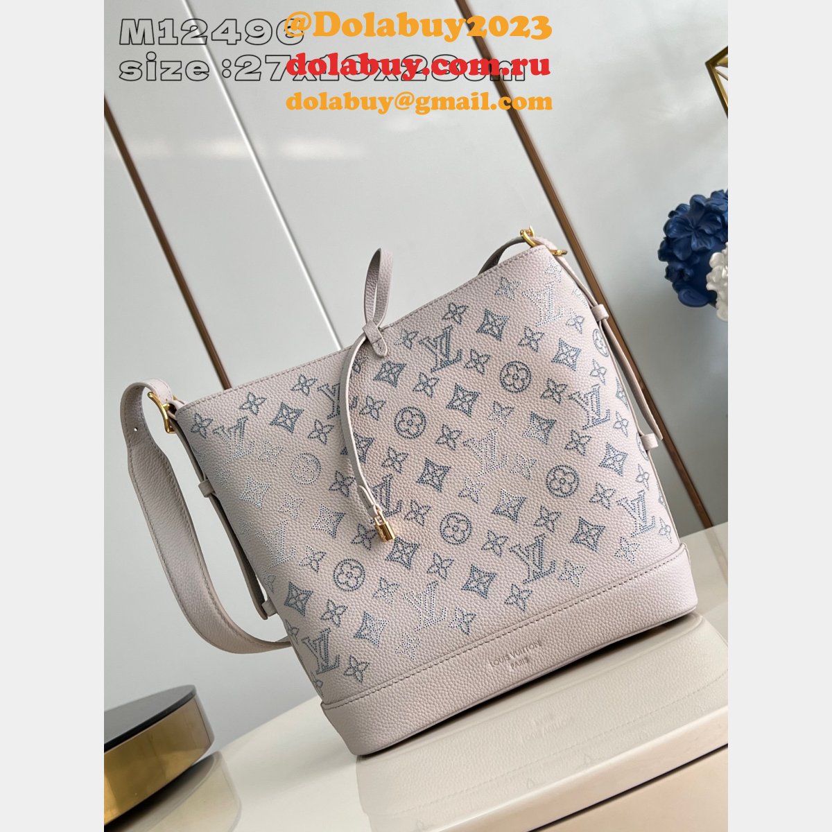 Louis Vuitton AAA+ 1:1 Flore Mahina M12496 Duplicate Bag