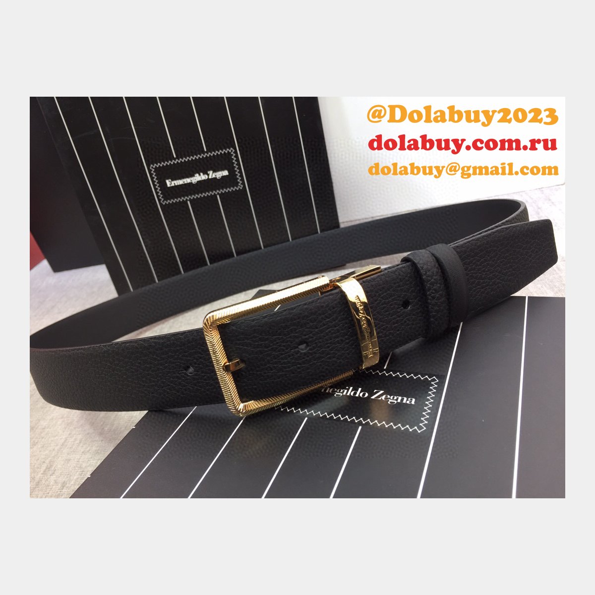 cheap G*u*i 35mm ermenegildo zegna belts for men