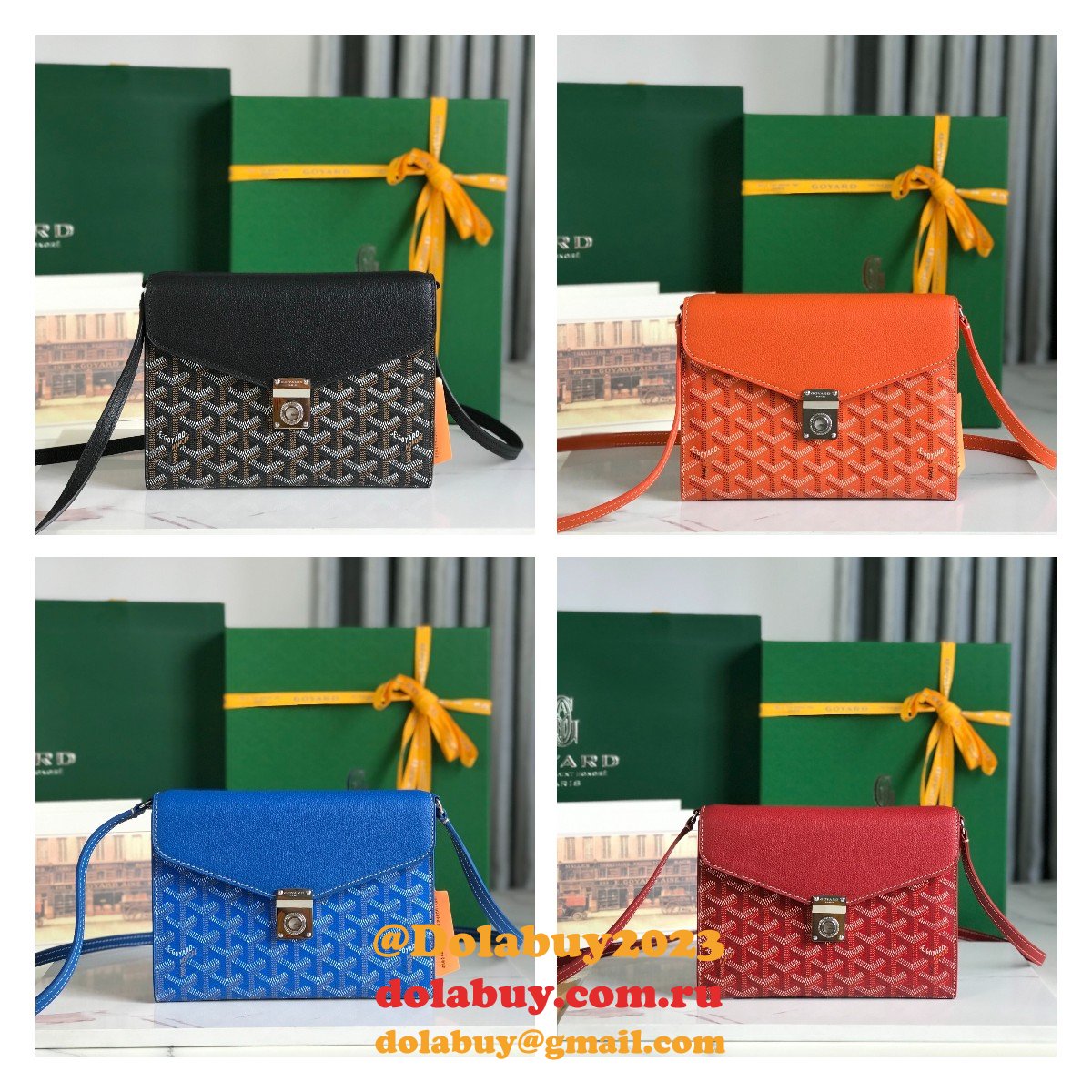 Cheap Goyard 1:1 Mirror CHYPRE Crossbody Bags