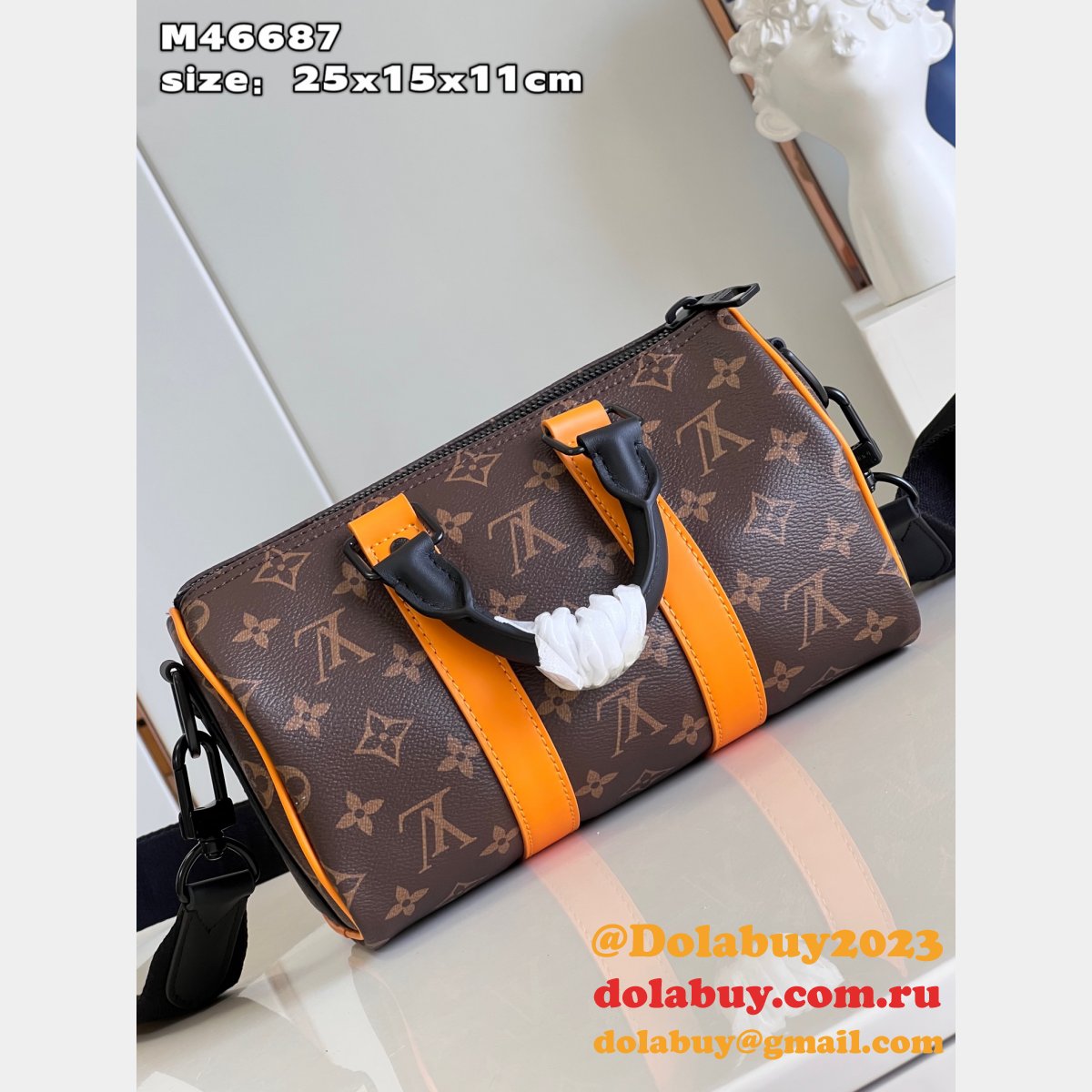 Duplicate Keepall Bandoulière 25 Luxury Fake Louis Vuitton Bag