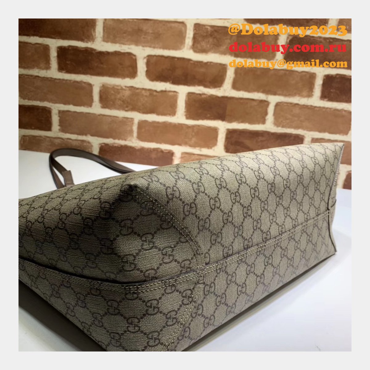 top quality G*u*i soft gg supreme ophidia medium tote 547974