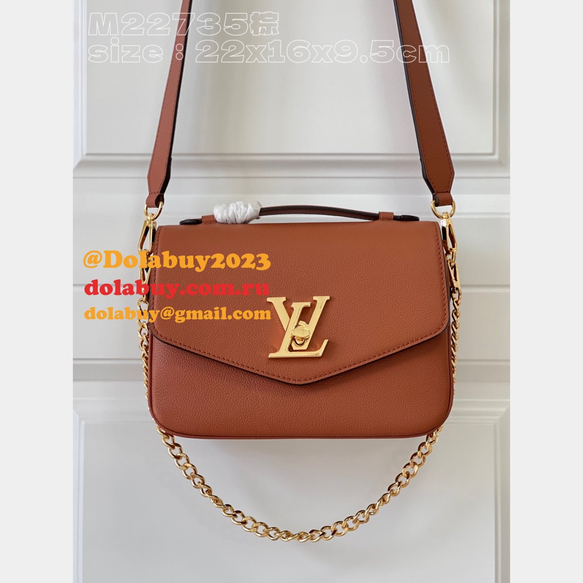 Luxuryin Focuses Oxford Lockme Louis Vuitton Replica M22735 Bag