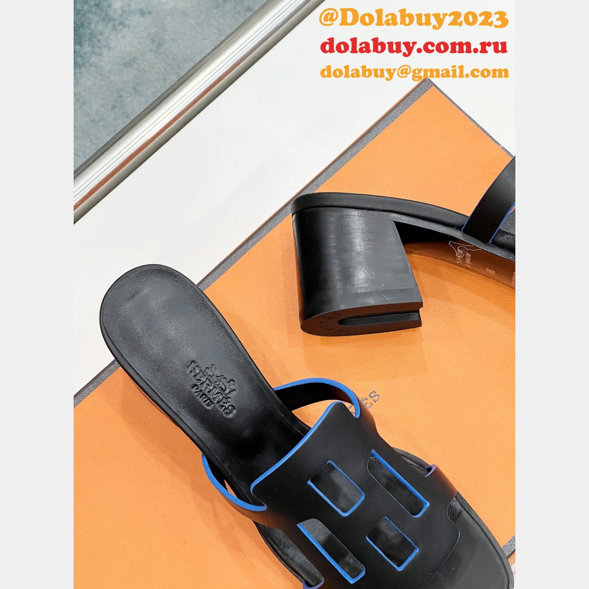 Wholesale hermes Izzy 60 sandal hot selling