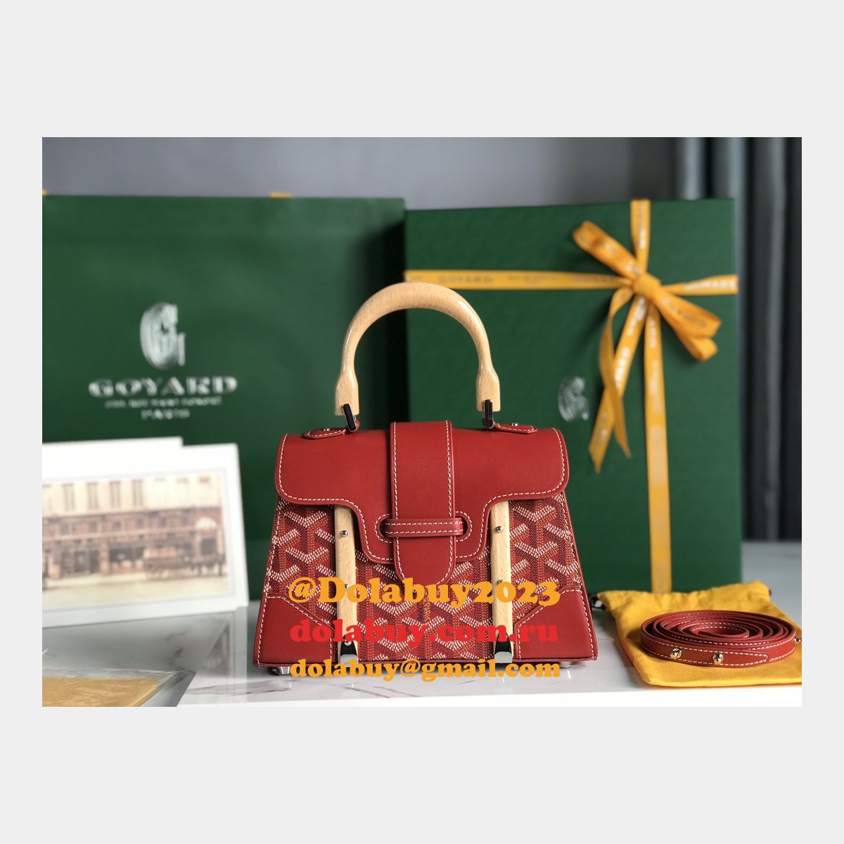 Goyard Best Quality Fake Saïgon 020192 Replica Bags Store