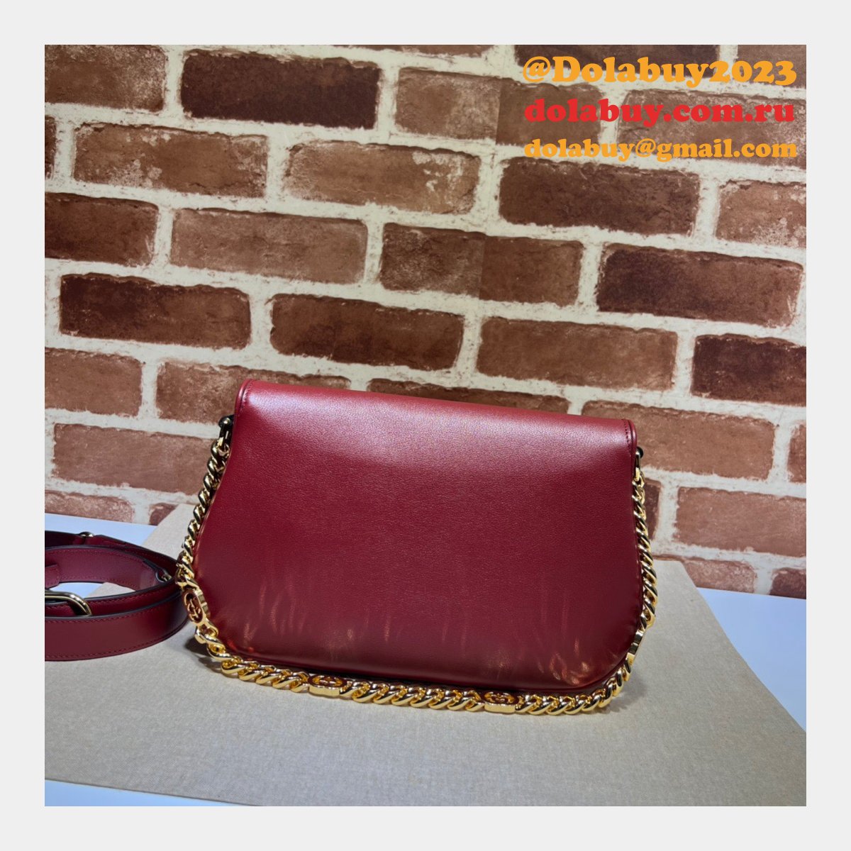Luxury Gucci Wholesale Blondie shoulder 699268 fake bag