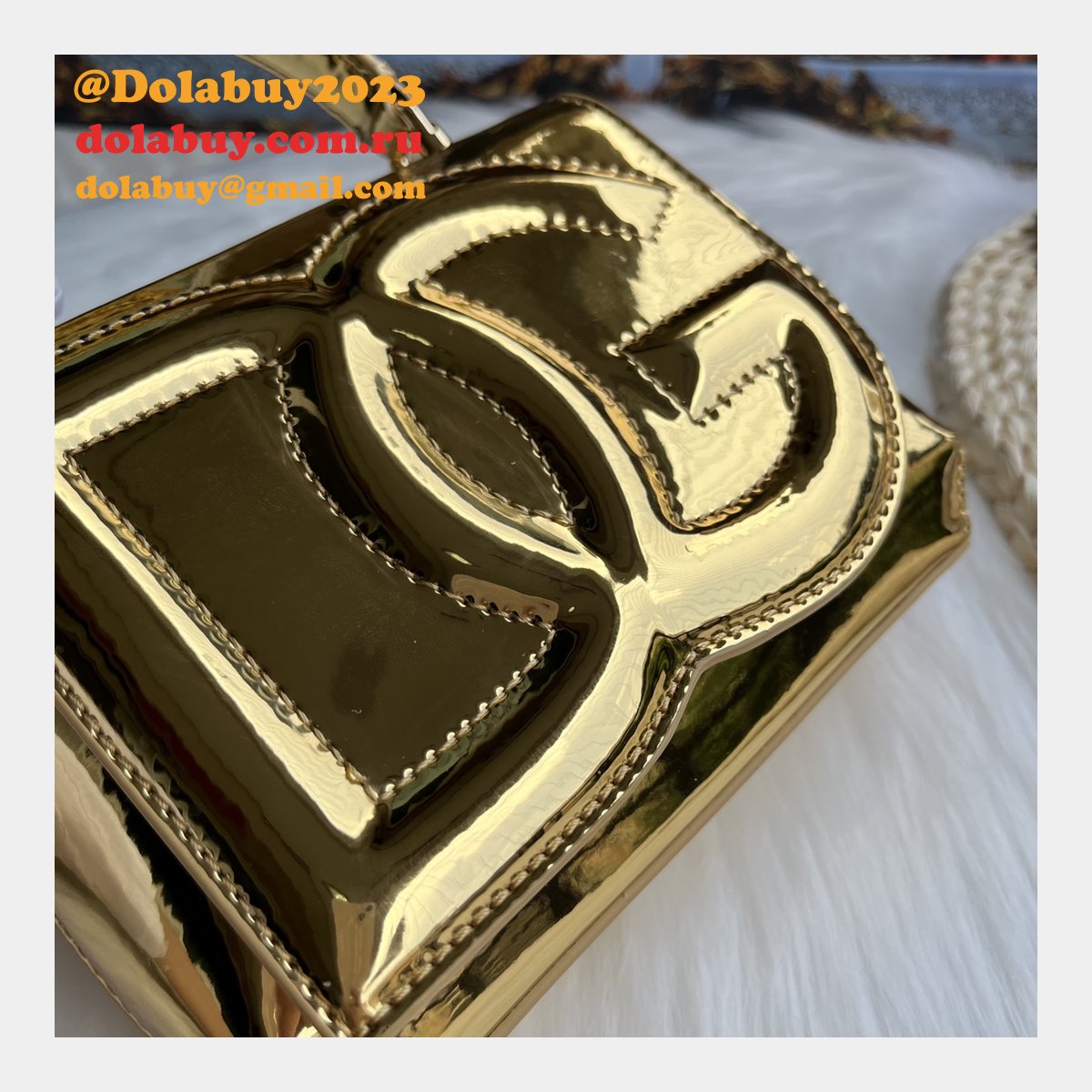 Buy Best 1:1 Replicas Dolce & Gabbana DG Logo 9112 Hand Bag
