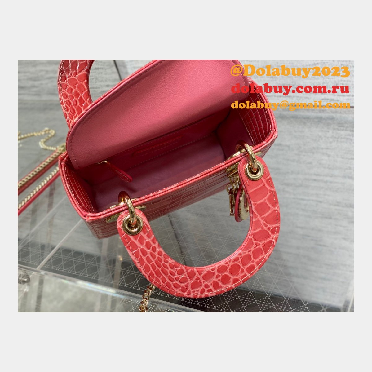 Replica Dior Lady 6603 17CM Bags At Cheap Price