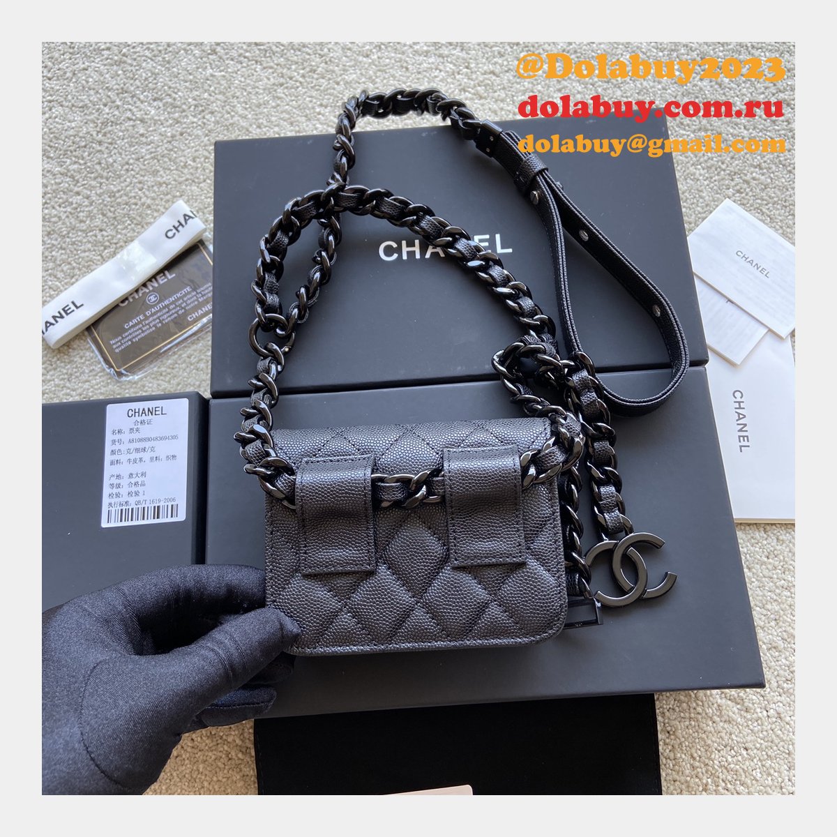 Fashion Top Quality CC Waist bag A81088