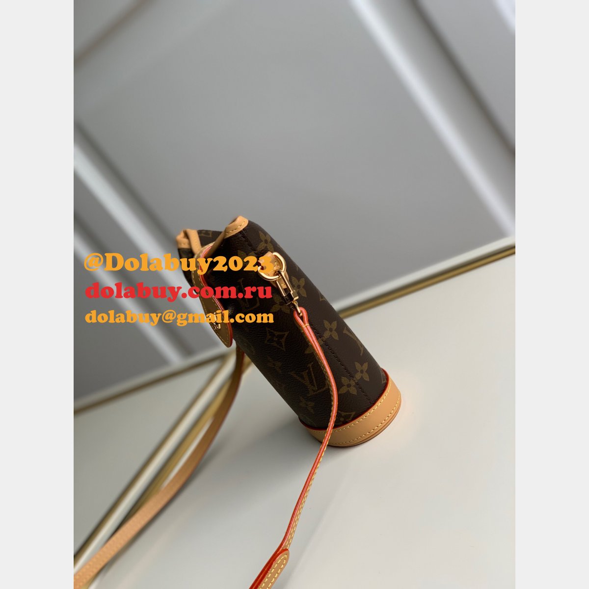 Perfect Louis Vuitton Fold Me Pouch Monogram M80874 Brown Art Of Living