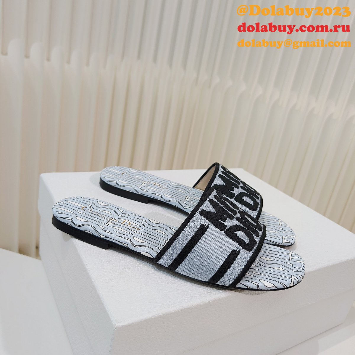 Top Quality Dior Dway Slide 1:1 Mirror