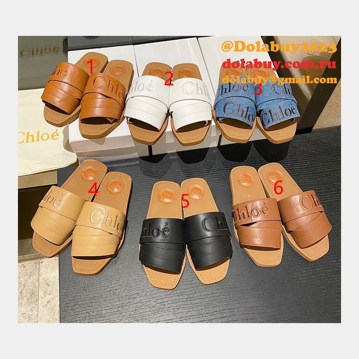 Duplicate Chloe Designer Sandals Chloe replicas Shoes