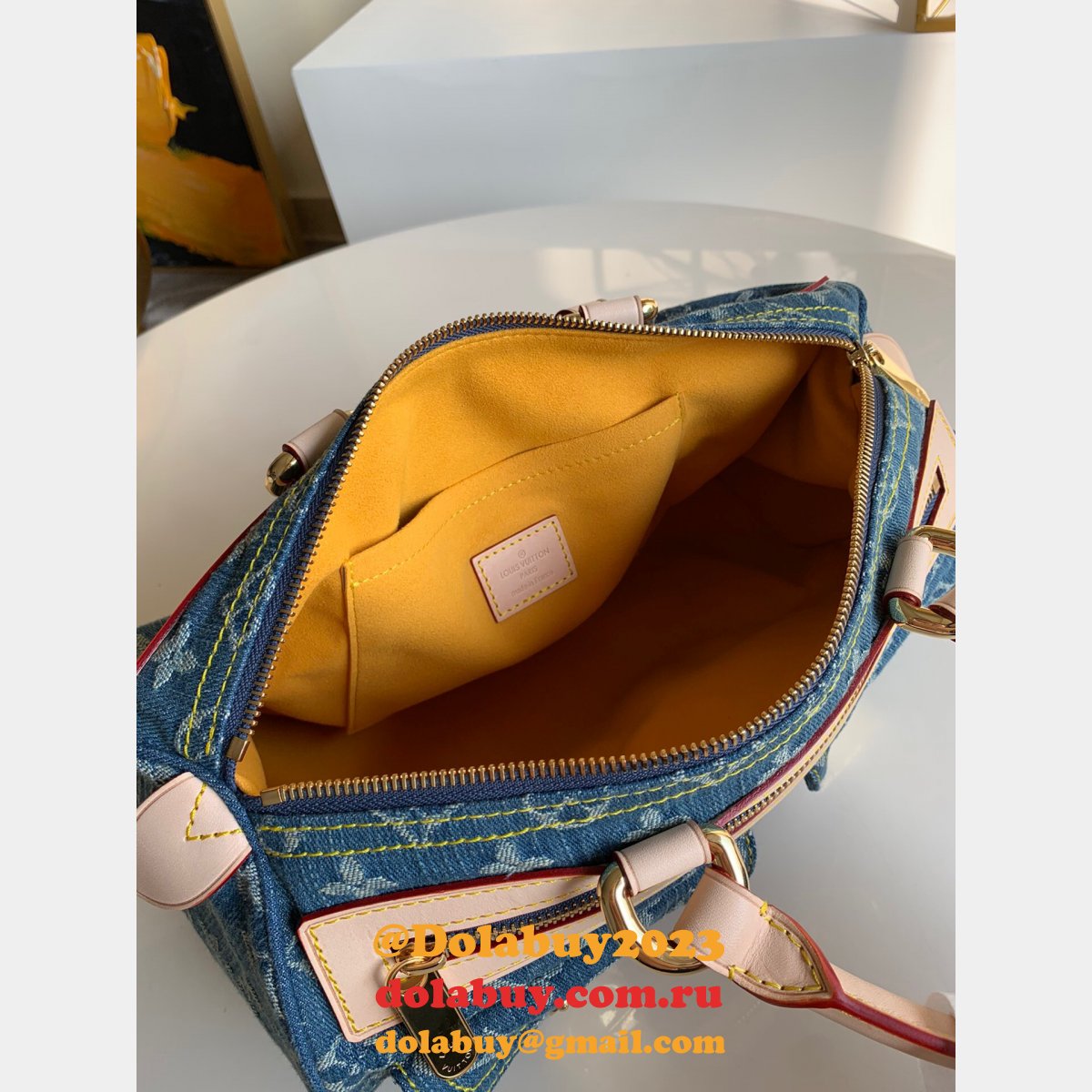 UK Louis Vuitton Wholesale Neo Speedy M95019 Fake Handbag