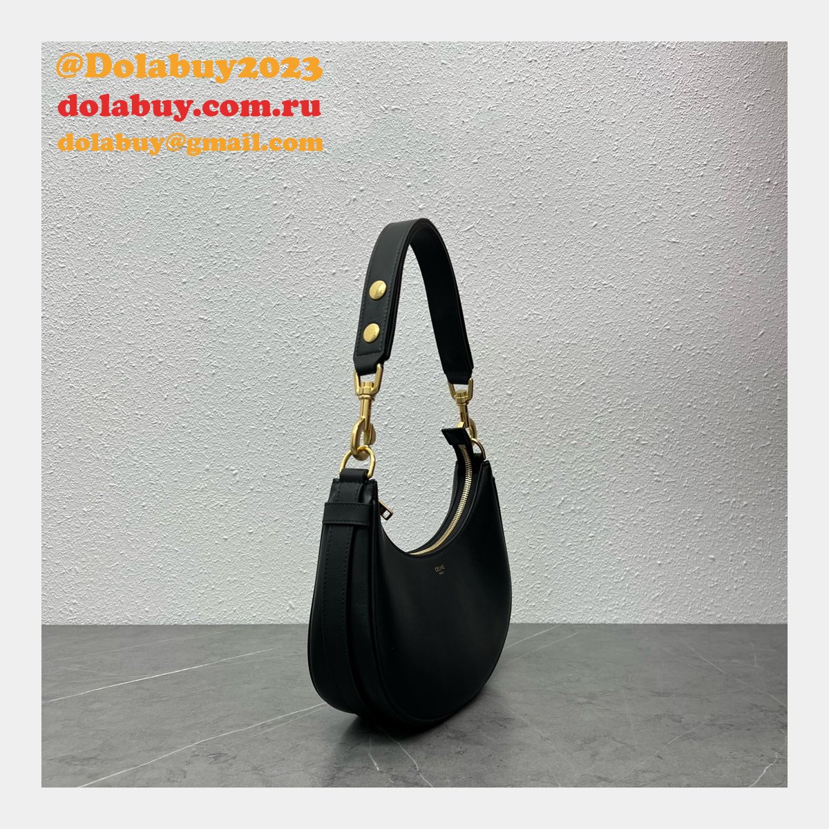 Celine Replica Luxury Ava Strap Hobo 196923 Top Bag