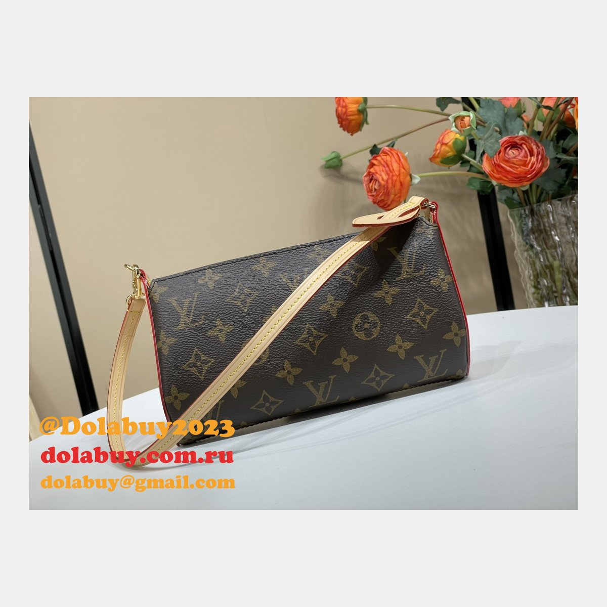 Goods Shop Louis Vuitton Replica Pochette Tirette Monogram M47123 Bag