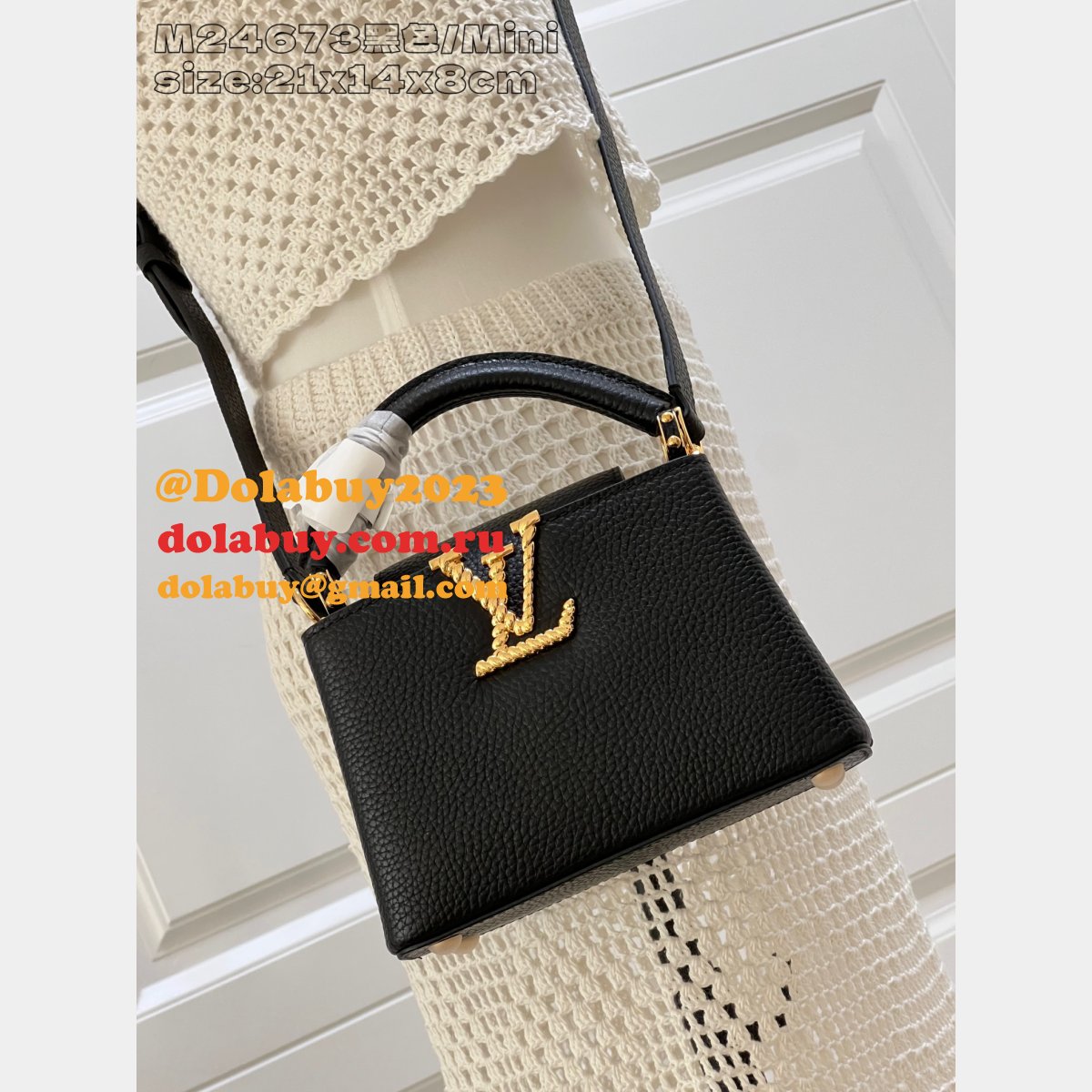 Louis Vuitton Capucines BB M24673 AAA+ Copy Handbags
