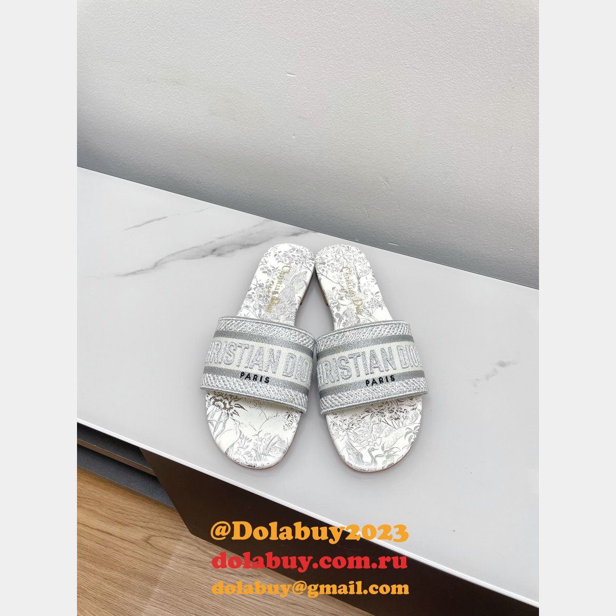 Knockoff 1:1 Mirror DIOR Dway Slide