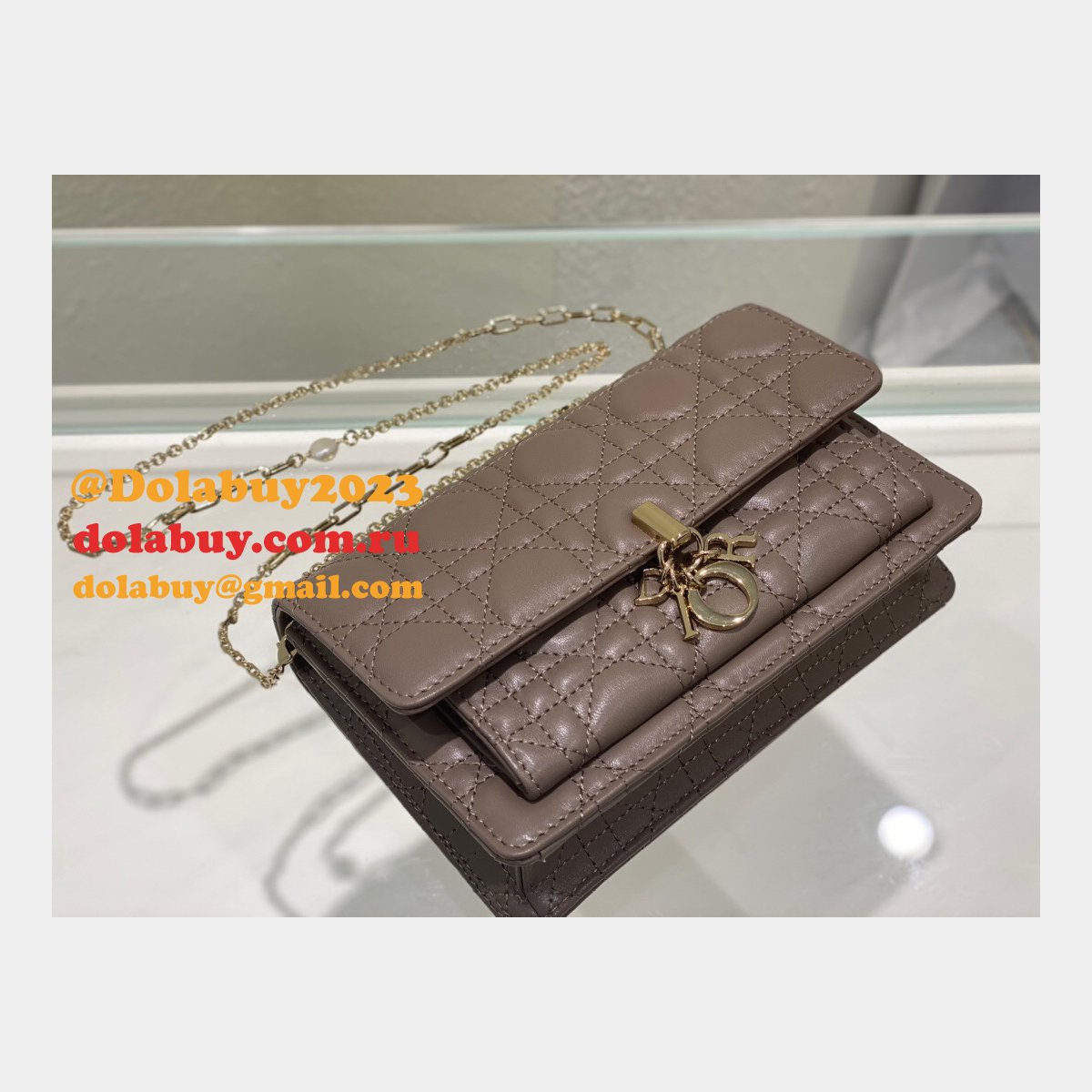 We offer you Best Quality Designer Replica WOC Bags