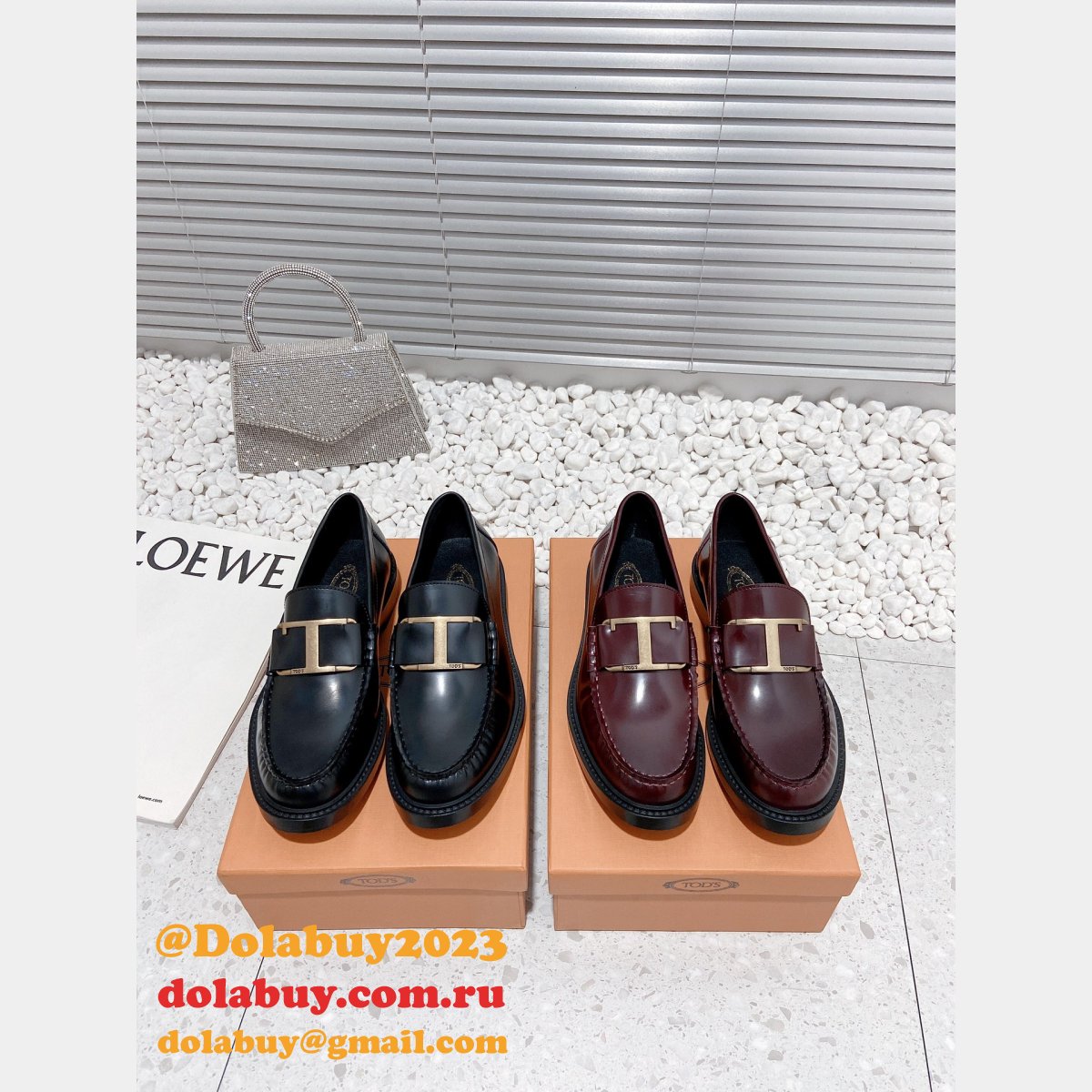 Copy Tod''s Loafers British Retro 1:1 Mirror Replica Shoes