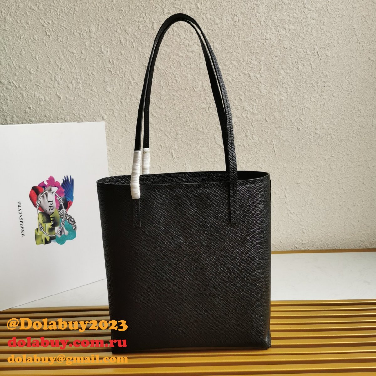 Replica Prada Best Small Saffiano Leather Tote 1BG342 Bag