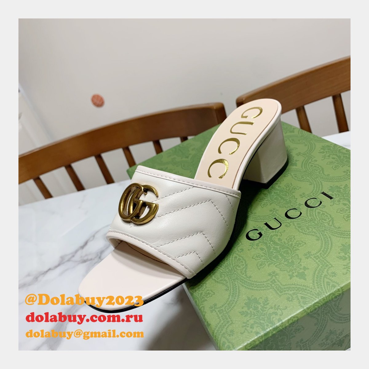 sell G*u*i replica gu7 shoes online best quality sandals