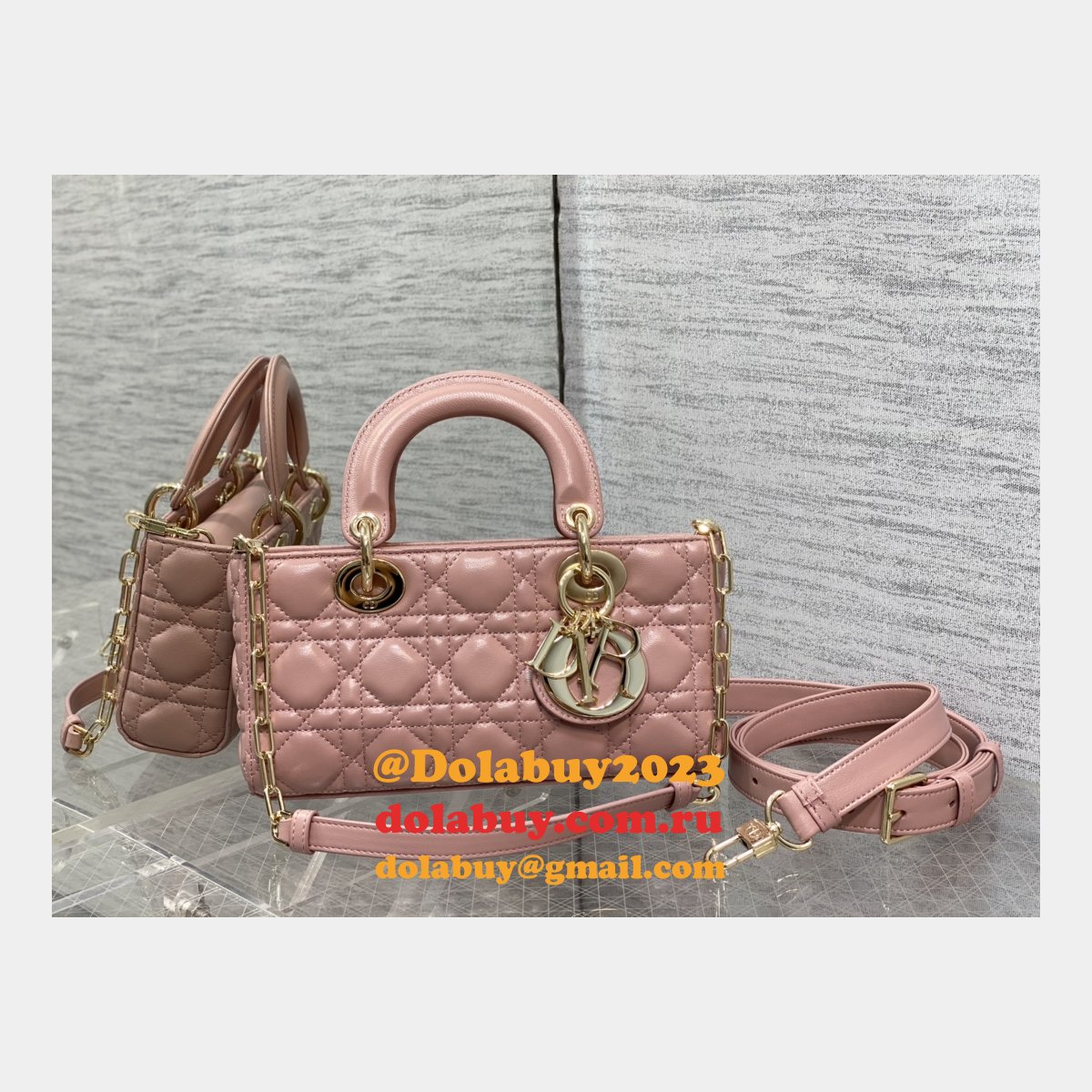 Best Website Dolabuy Top Quality Replica Dior D-joy 22.5cm Bag
