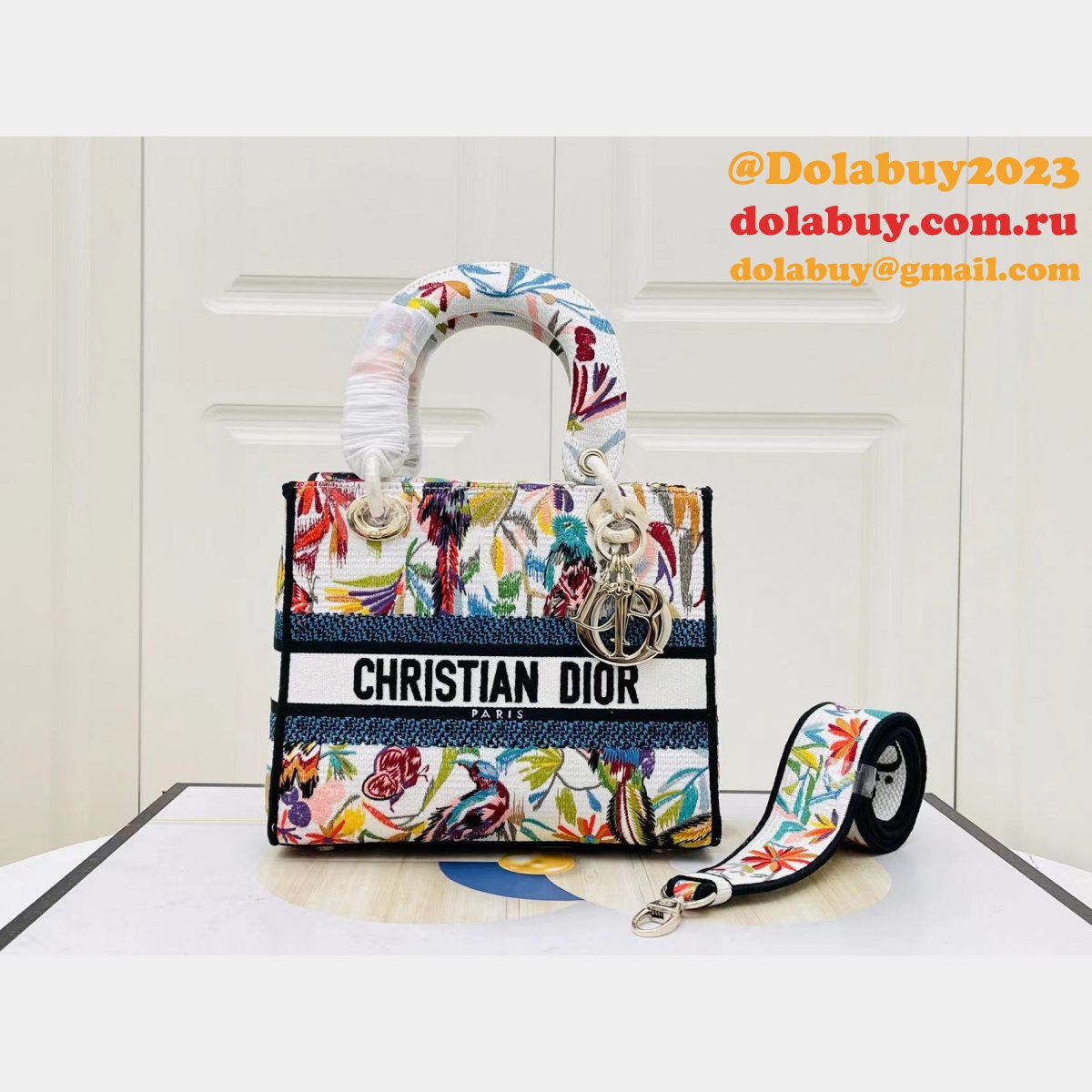 Top Quality DIOR D-Lite 24CM WOMEN BAG 2024