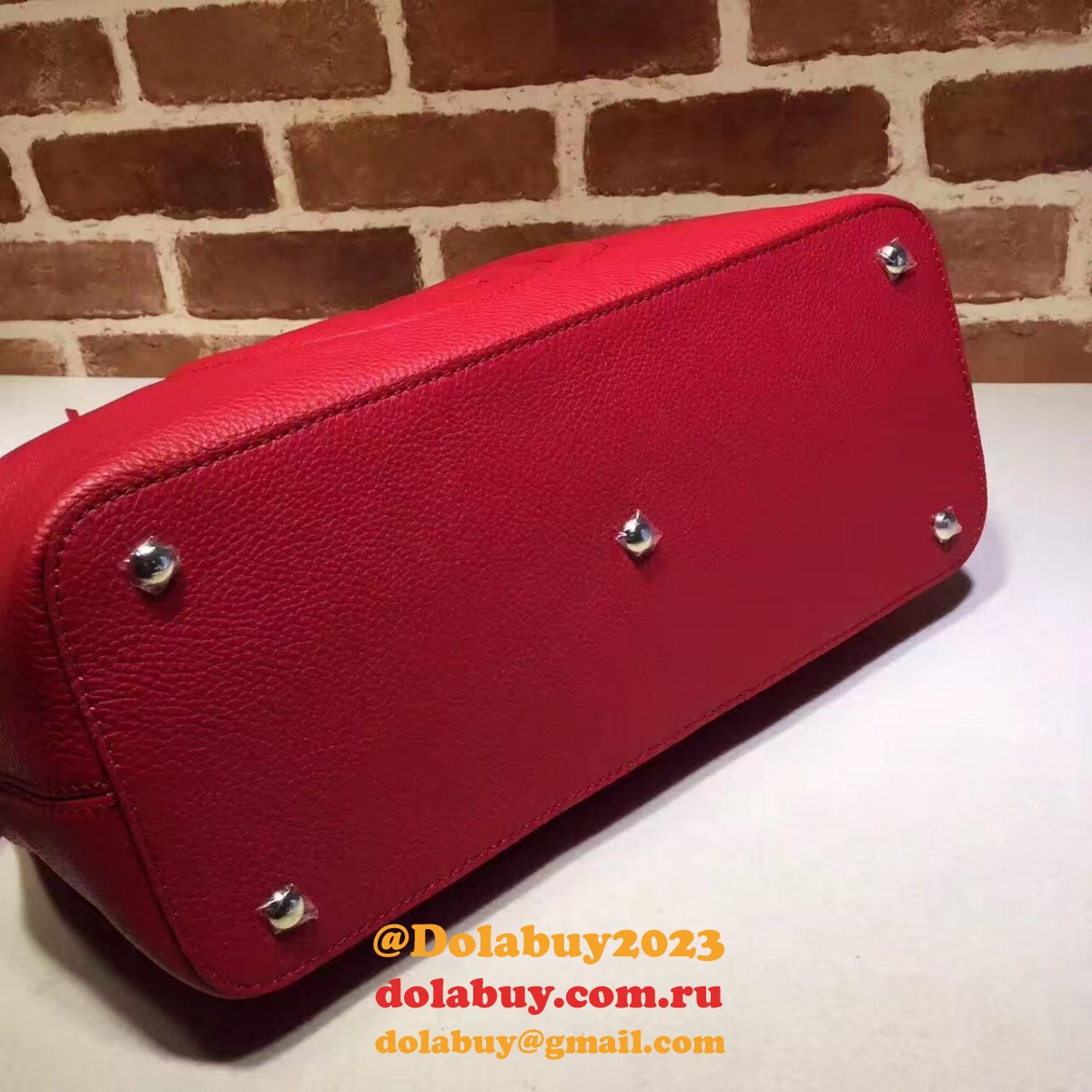 replica G*u*i luxury shoulder soho leather hobo 408825 bag