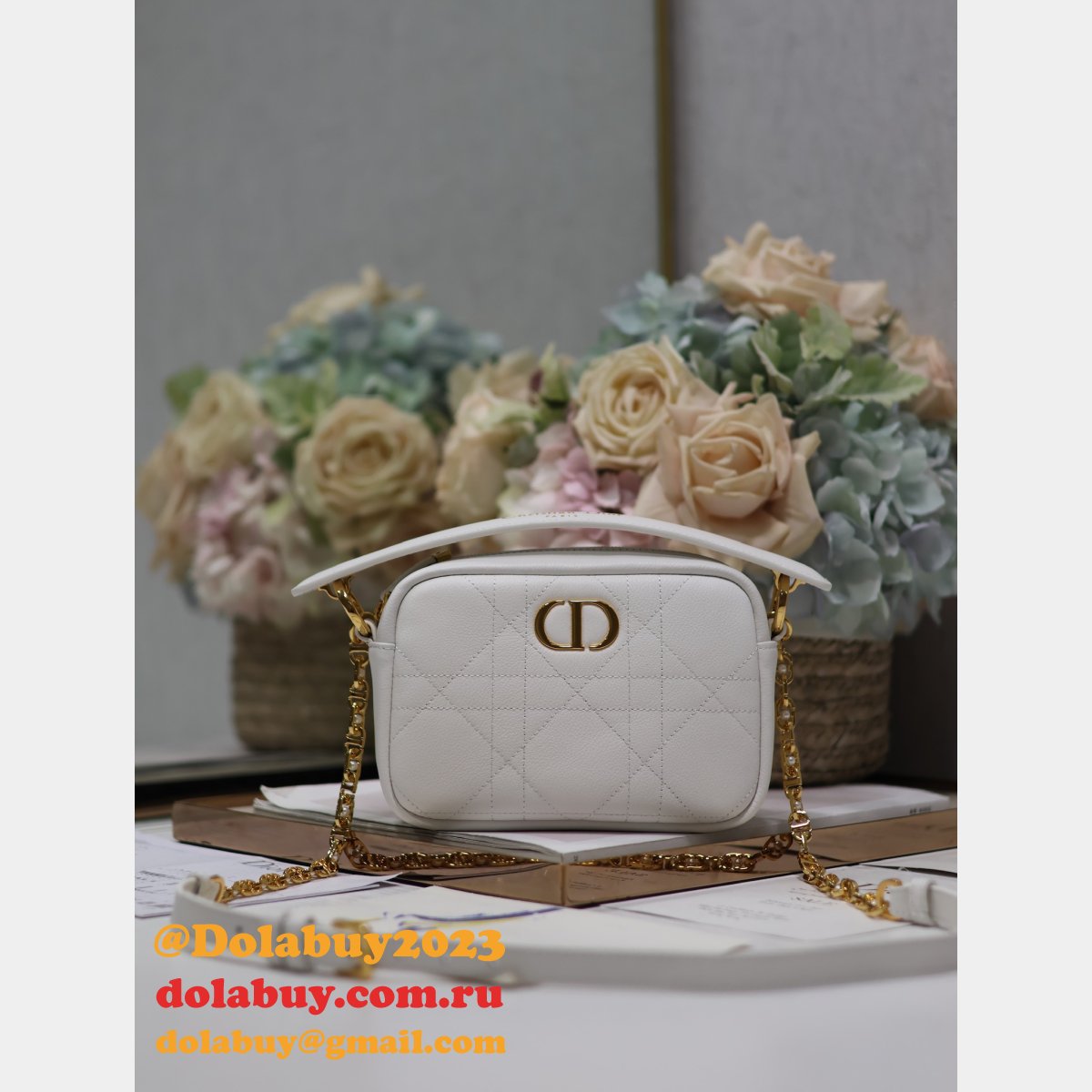 Top Quality 1:1 Mirror Dior Caro camera bag 3352