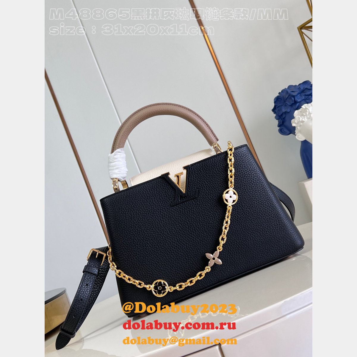 How To Buy Louis Vuitton Capucines M48865 Replica Bag