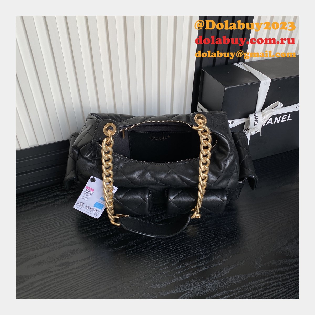 Replica Luxury AS5302 Maxi Hobo Shiny Bag