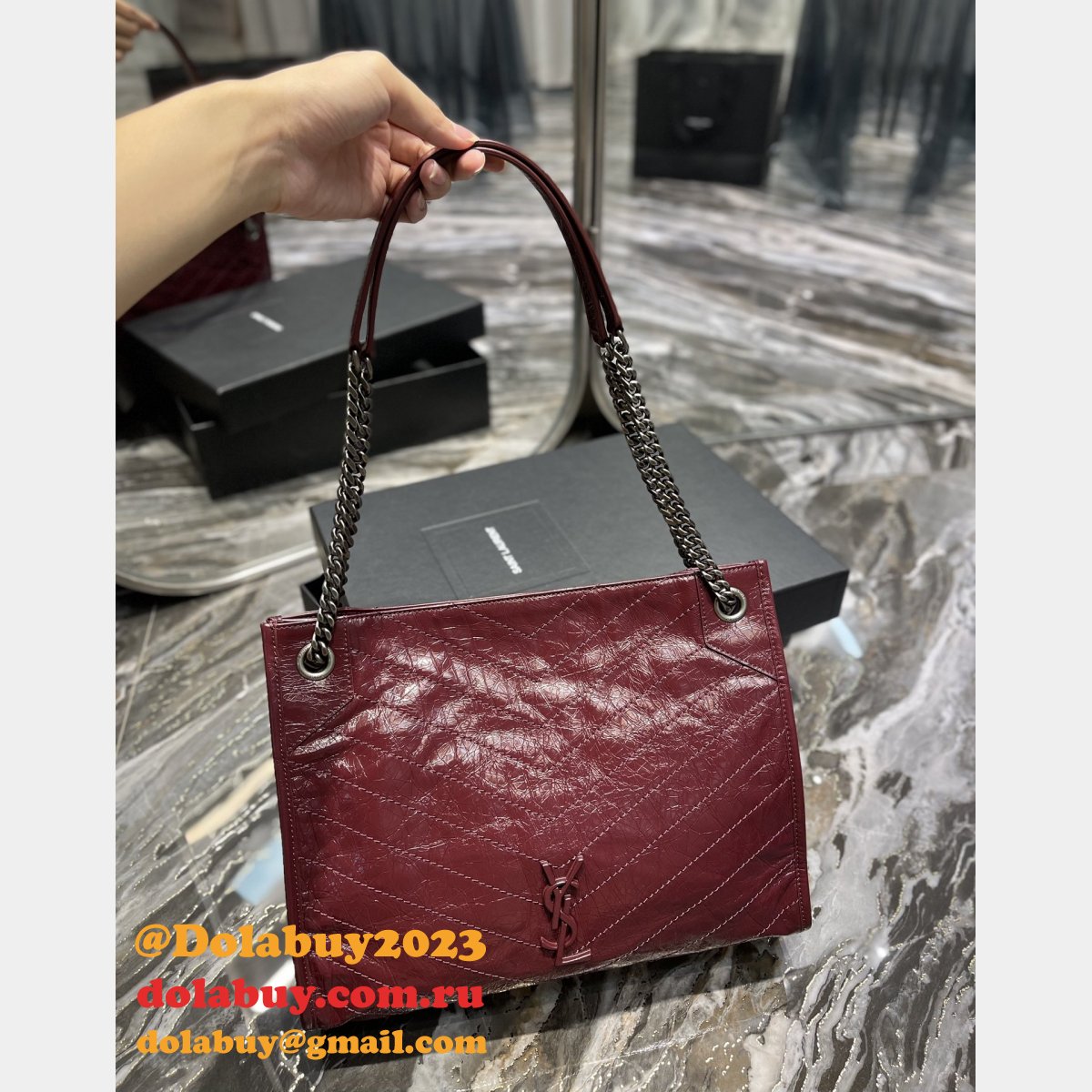 Replica Dolabuy 577999 Saint Laurent Niki YSL Designer Bag