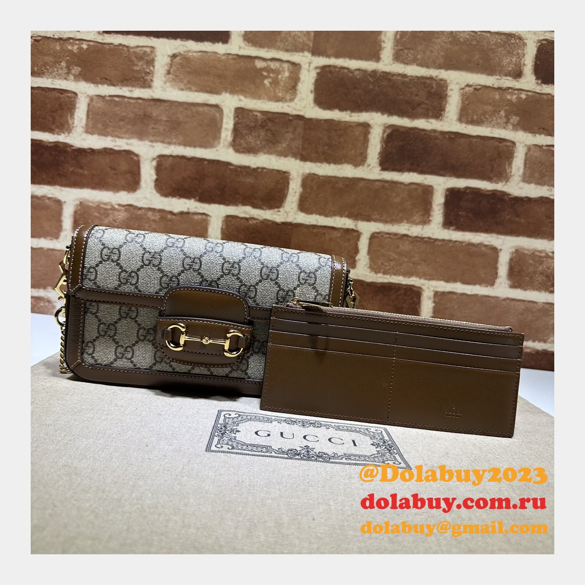 horsebit 1955 top quality G*u*i aaa+ 752002 replica bag