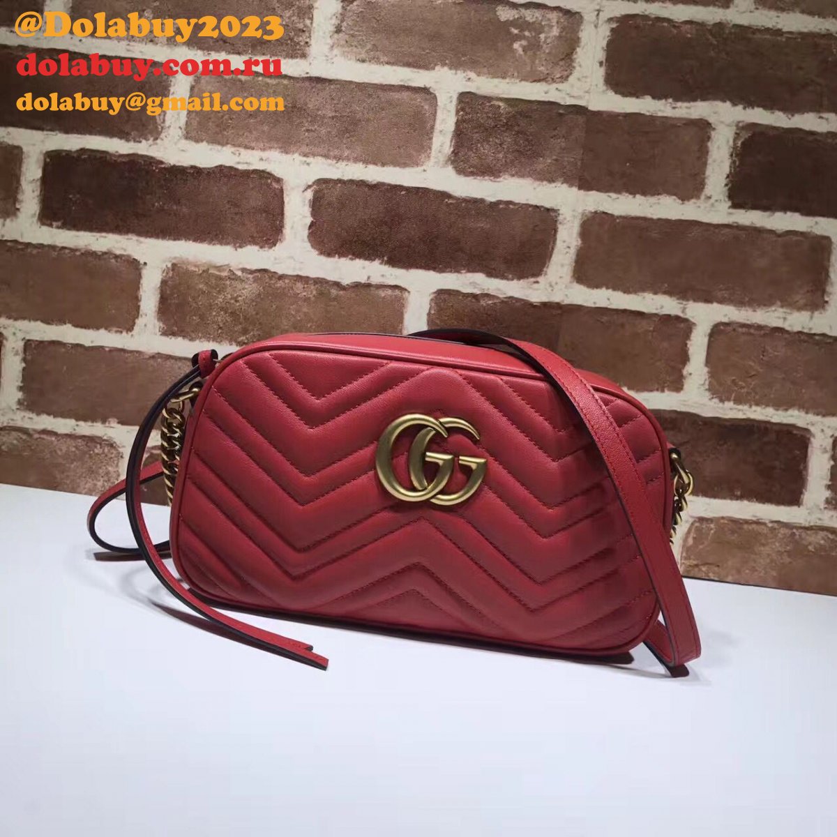 luxury G*u*i fake 447632 gg marmont crossbody bags for women