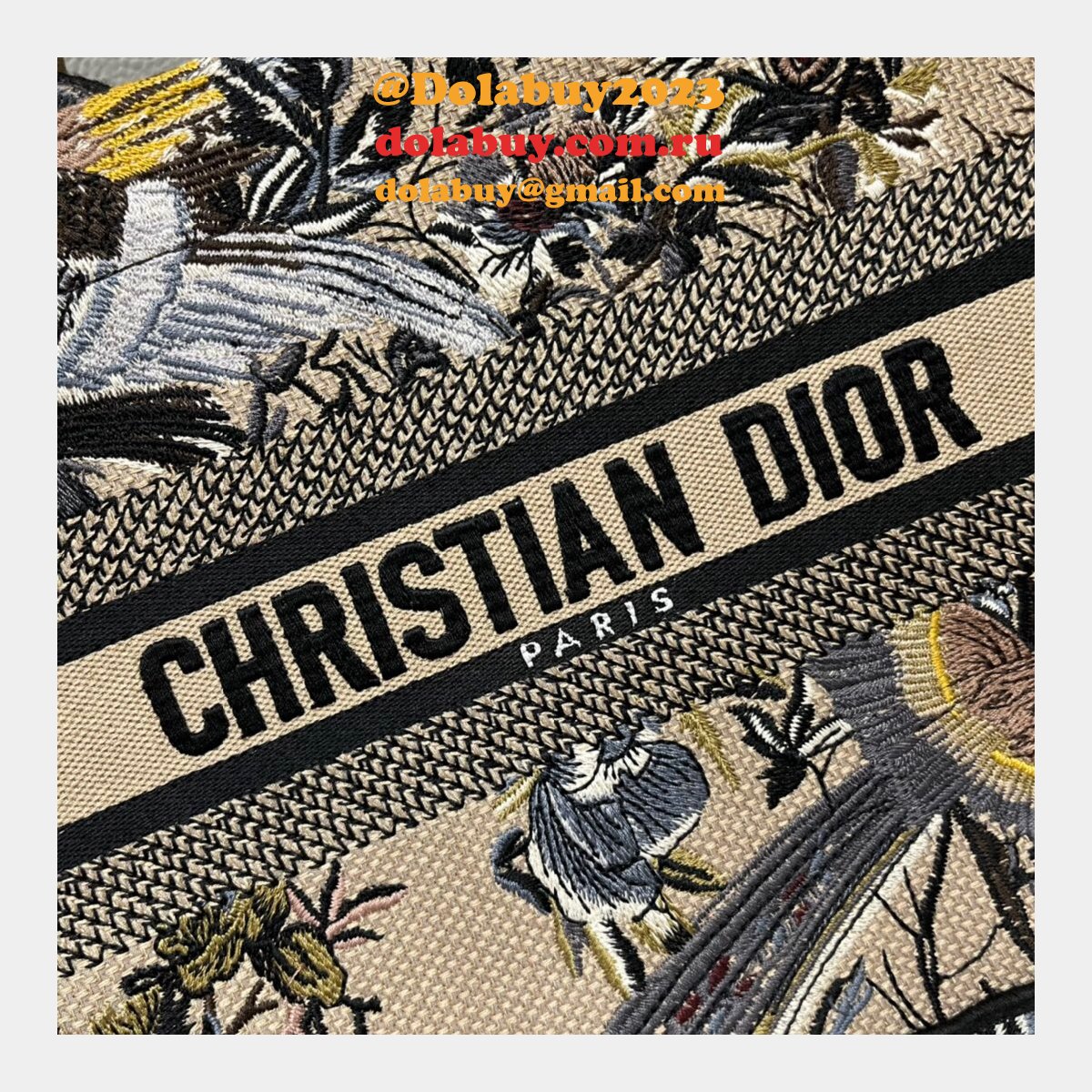 2022 High Quality CD Book Tote 26.5/36CM Replicas Bags