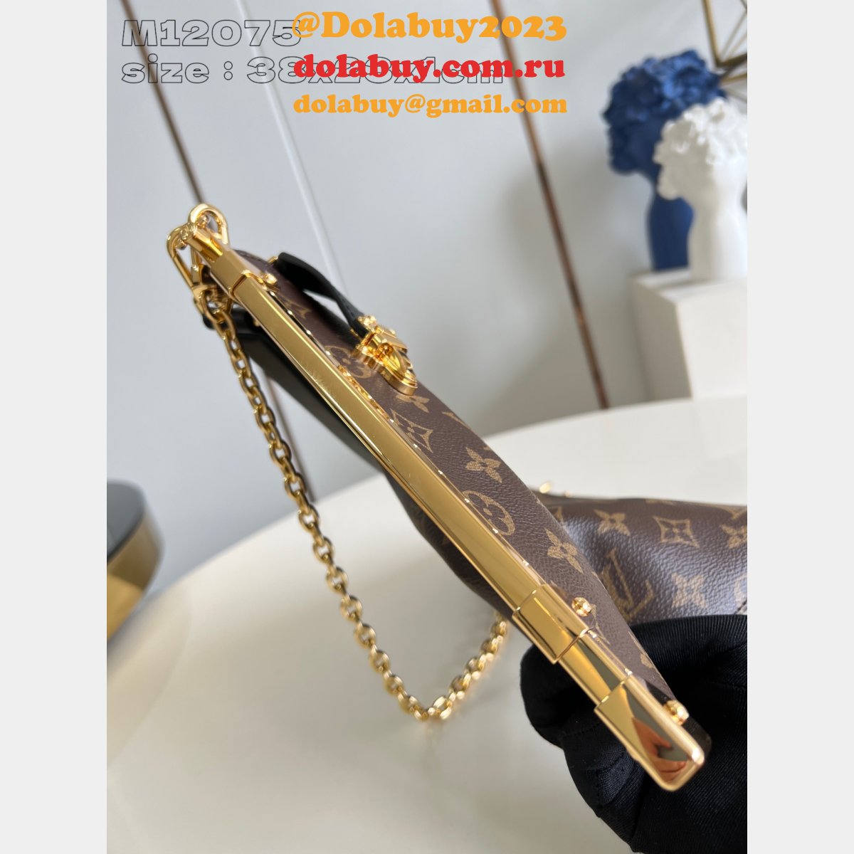 UK M12075 Lucky Trunk Top Quality Louis Vuitton Fake Bag