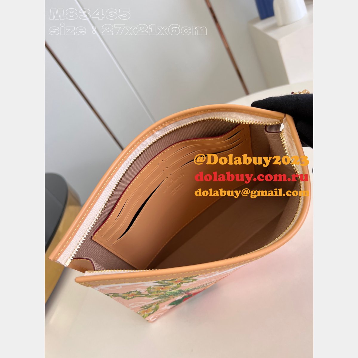 Quality Pochette Voyage 1:1 Mirror Inspired Men Louis Vuitton