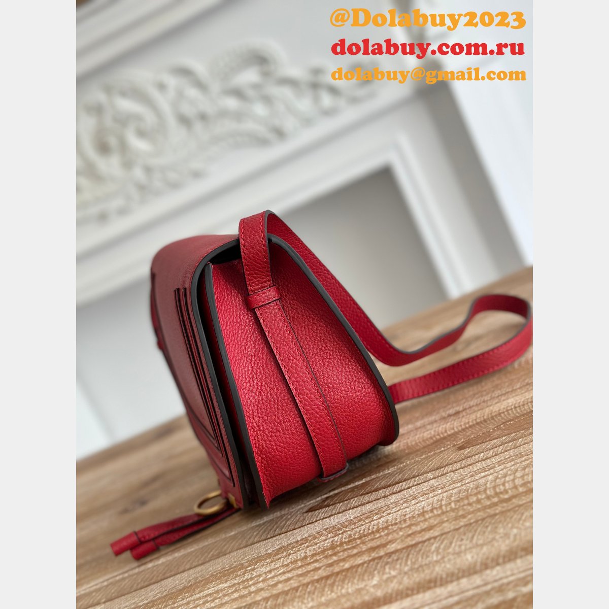 Top Quality Chloe Marcie Cowhide 1:1 Mirror Handbag