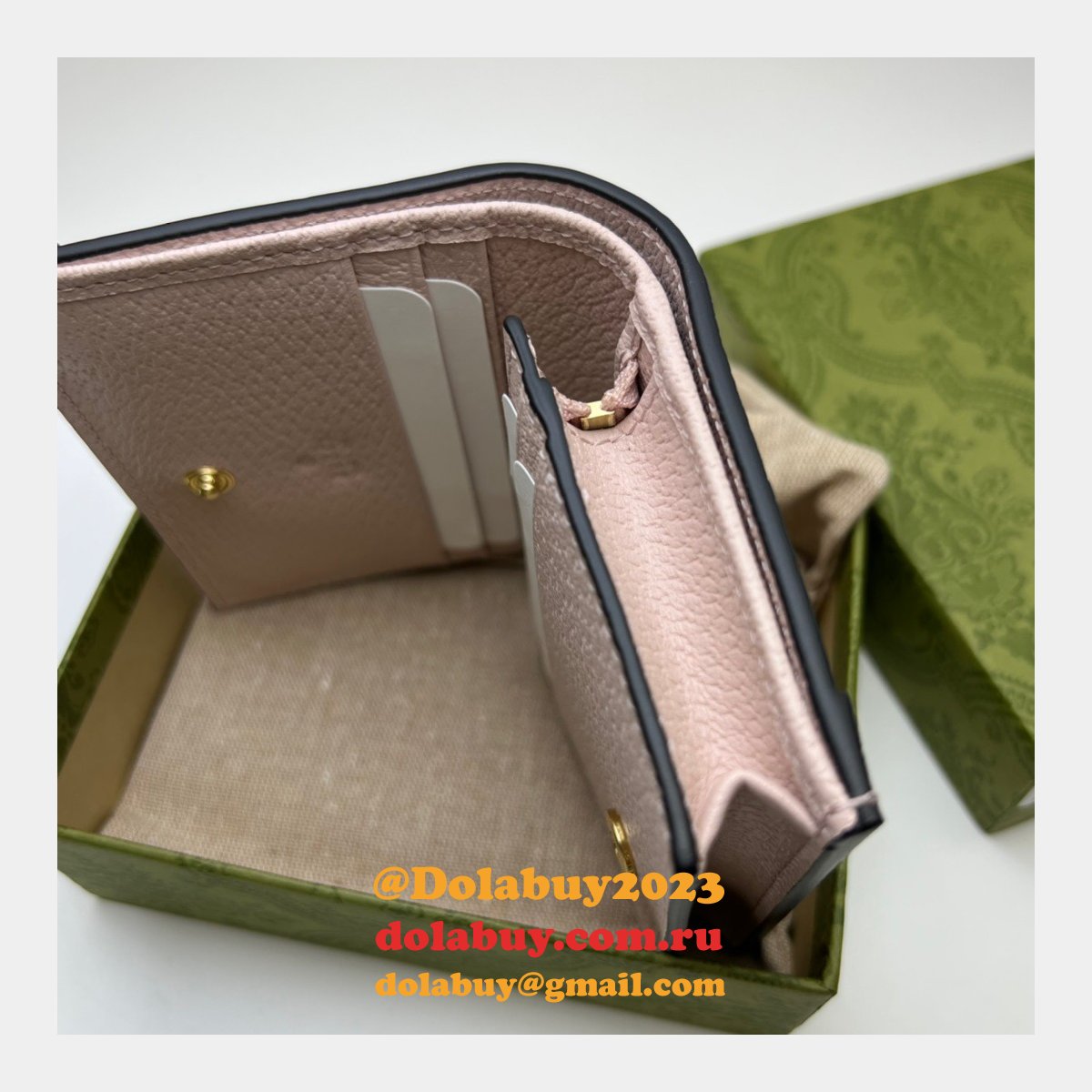 G*u*i knockoff gg supreme jumbo ophidia card case 523155 wallet