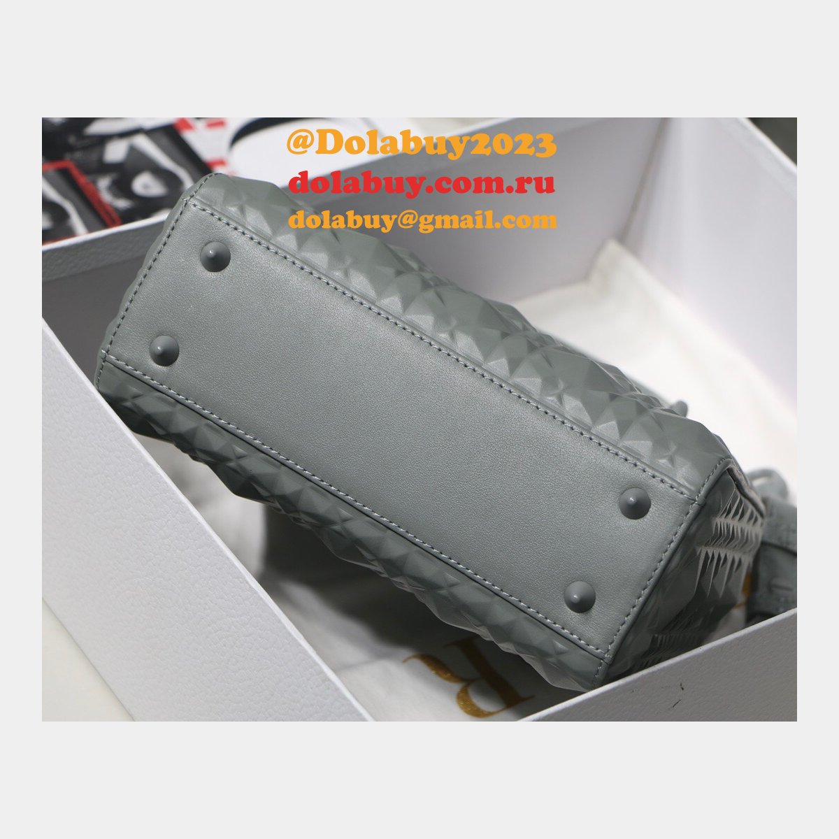 High Quality 1:1 Replica Lady Dior 20cm Shop Designer Purses