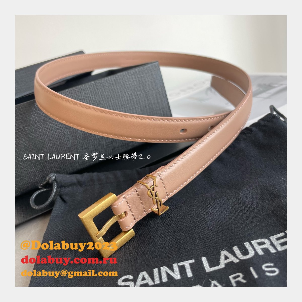 7 Star Best SAINT LAURENT REPLICAS BELT FOR SALE 20MM/30MM