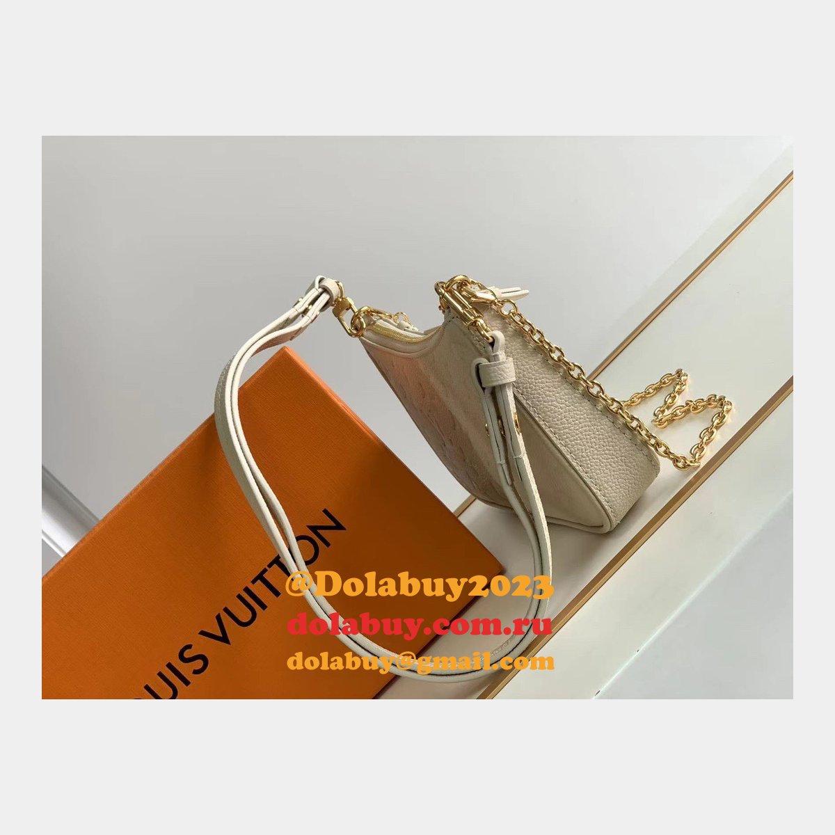 Louis Vuitton Wholesale M81066/M80349 Small Leather Goods Easy Pouch On Strap