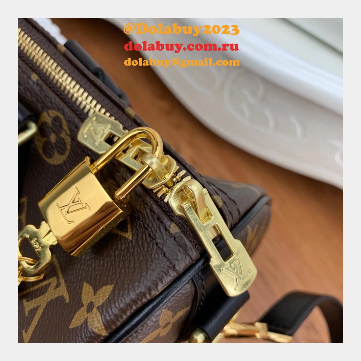Louis Vuitton Replica M45501 Speedy 30 Monogram Brown