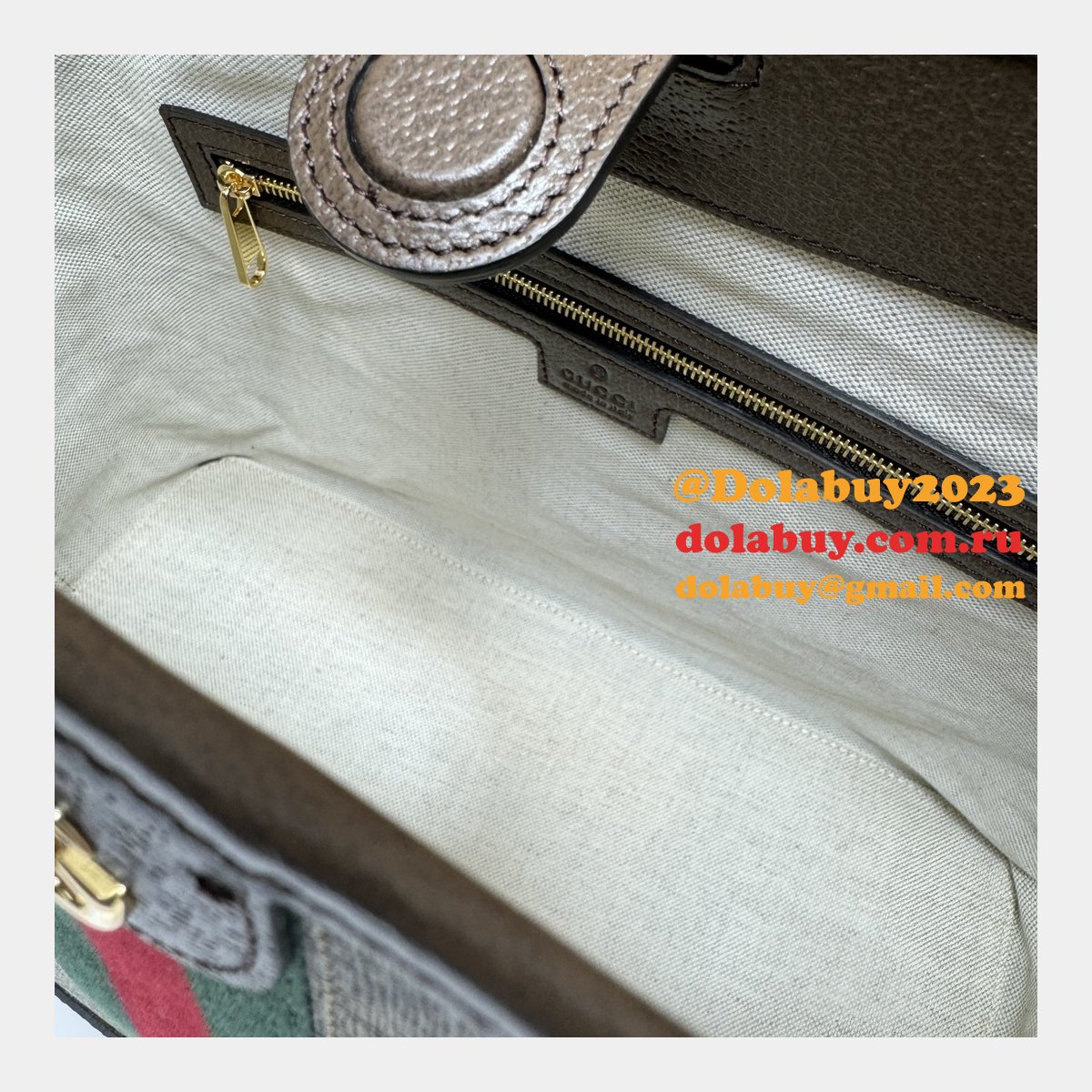 ophidia gg 1:1 mirror replica G*u*i shoulder 781392 bag