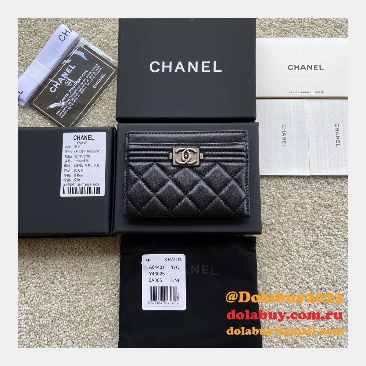 Top Quality 84431 CARD HOLDER CC wallet