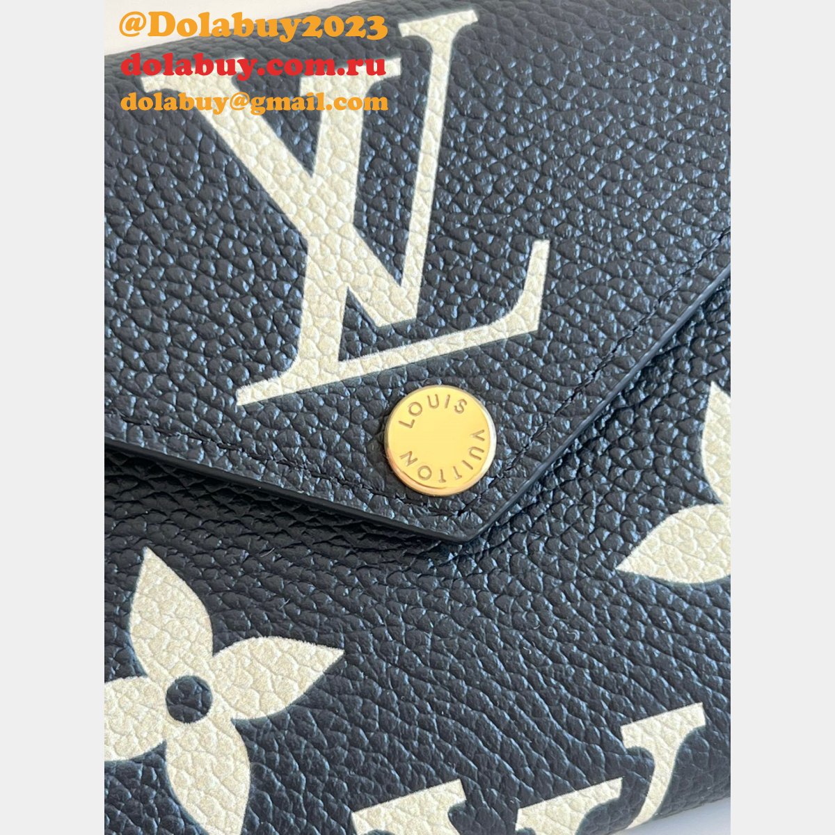 Replica Louis Vuitton Victorine Monogram Empreinte Wallets M80968 Men