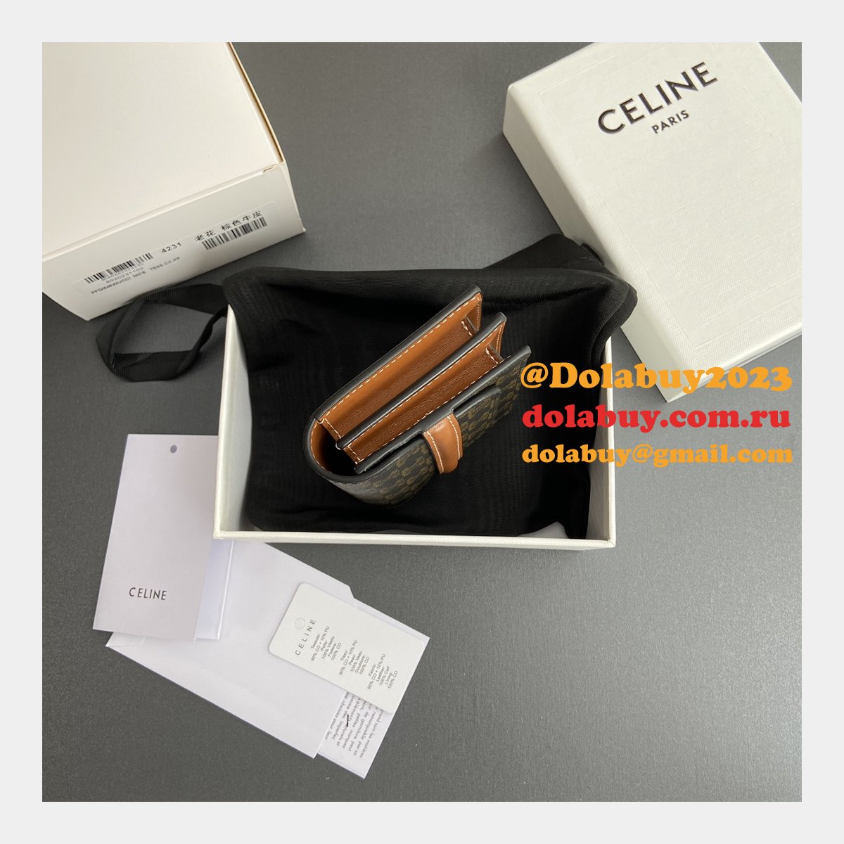 Top Quality celine TRIOMPHE wallet