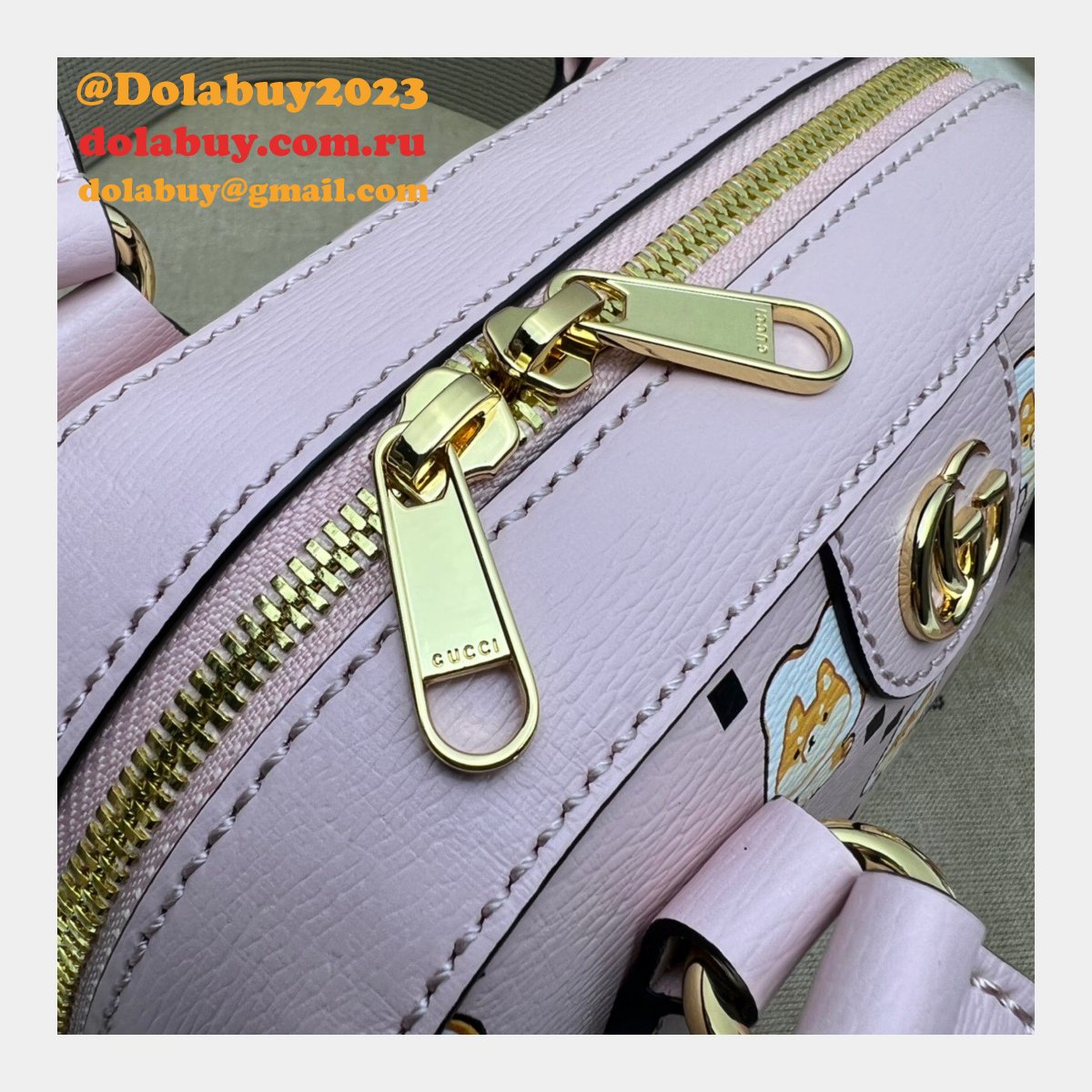 replica G*u*i 724606 ophidia gg animal print high quality bag