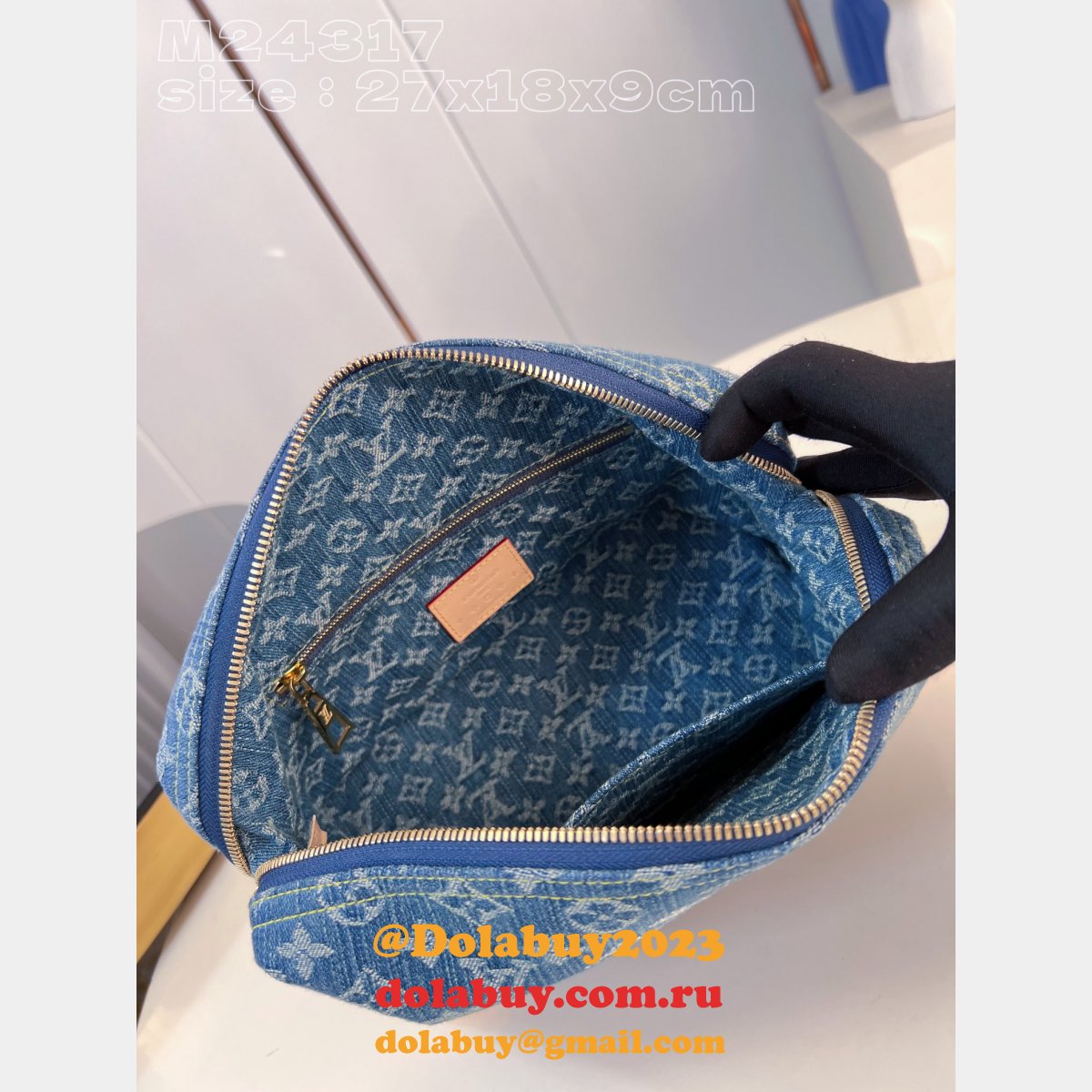 Pochette Cosmétique M24317 New Designer Replica Louis Vuitton Bag