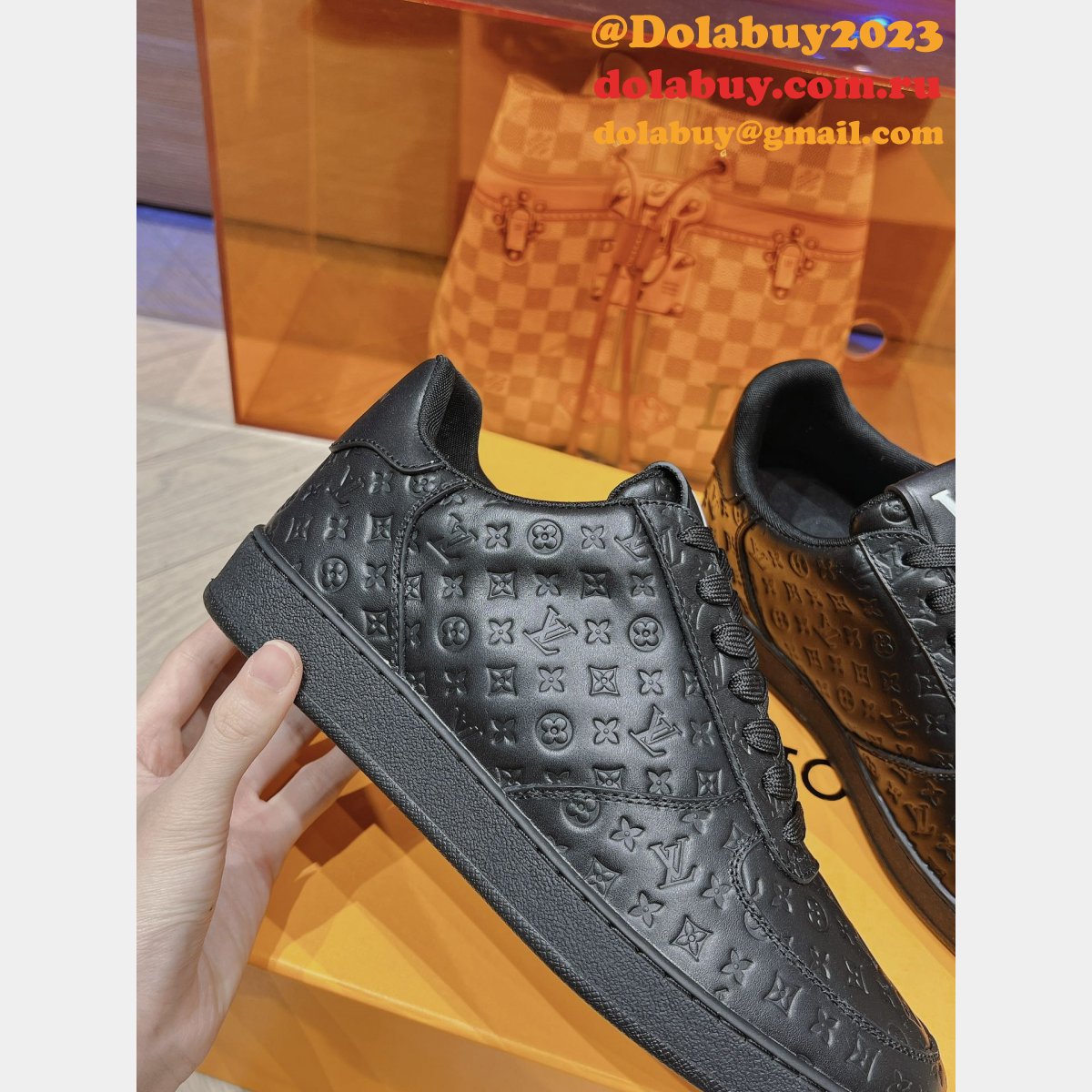 Best Luxury Rivoli Sneaker INSPIRED LOUIS VUITTON